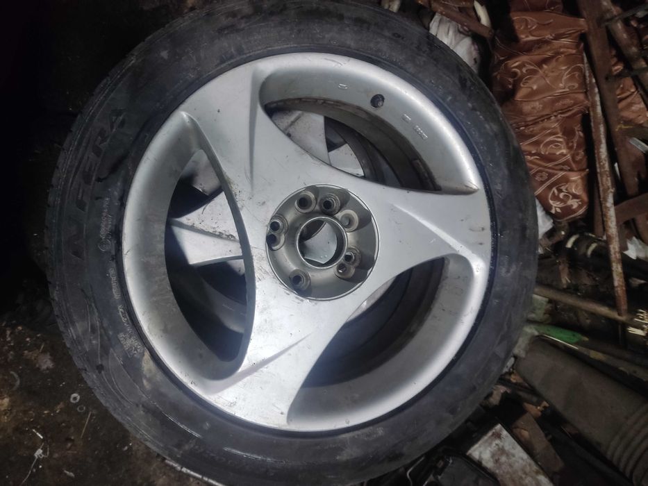 Титанка диски размер 17 с резинками