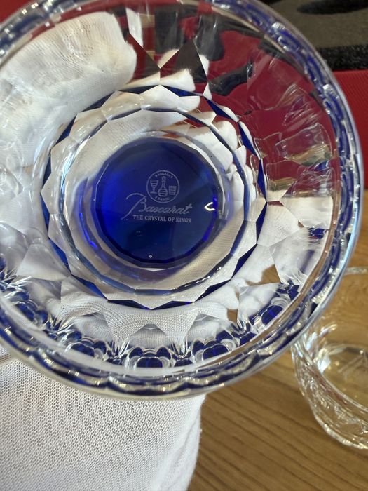 Baccarat Mille Nuits clear crystal shot glasses чаши за шотове