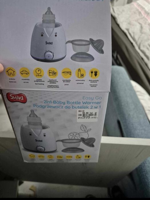 încălzitor de biberoane 2 în 1 Smiki Easy Go.