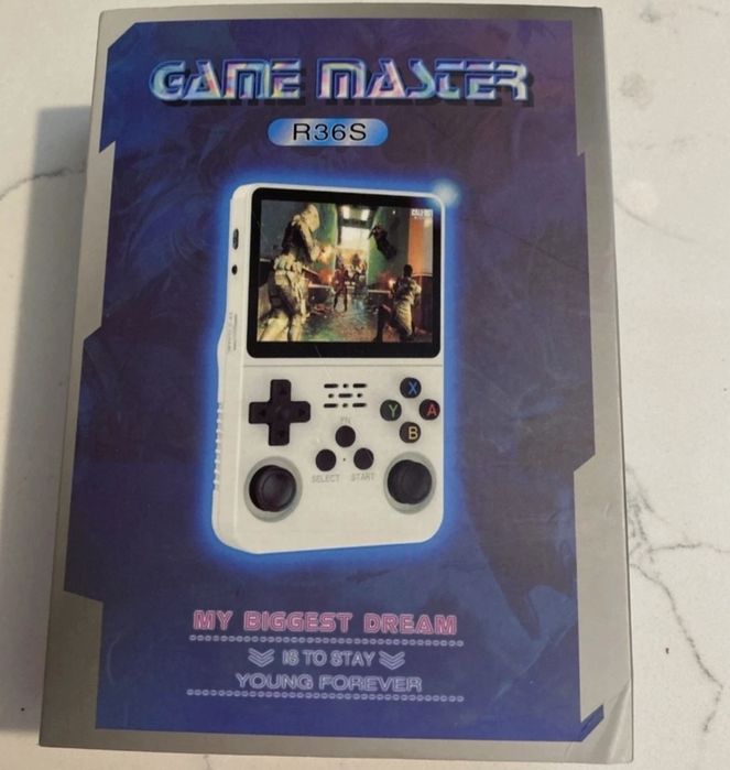 Ретро преносима конзола за видеоигри, 3.5 инчов екран