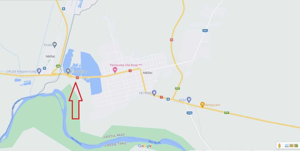 Constructii pe teren in concesiune Nadlac