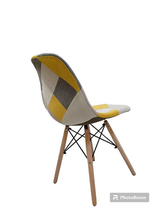 Стол Иви пачуърк-жълт