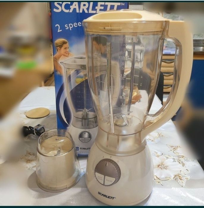Блендер, мельница Scarlett, новый. Отдаем дёшево. Орбита 3
