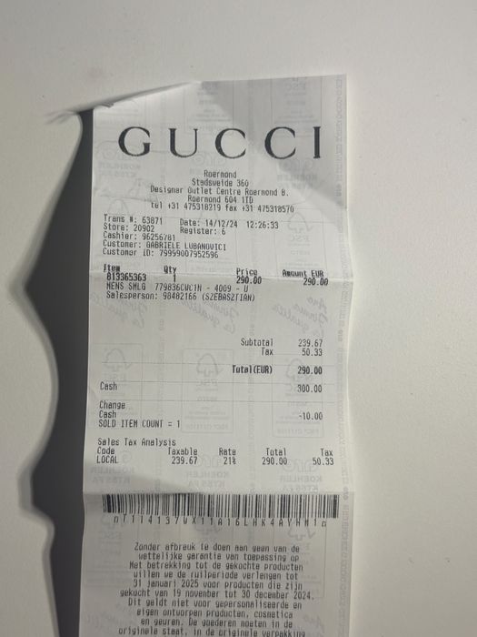 Portofel gucci original!