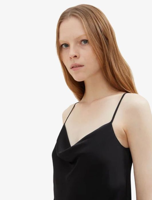 Сатенена рокля Tom Tailor