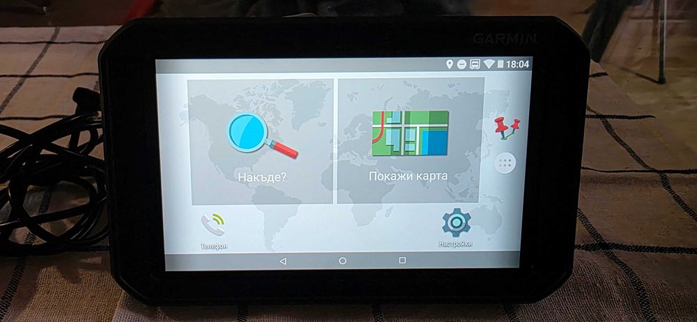 Навигация за камион Garmin Dezl/ Fleet 770 7 инча най новите карти за цяла Европа и Турция