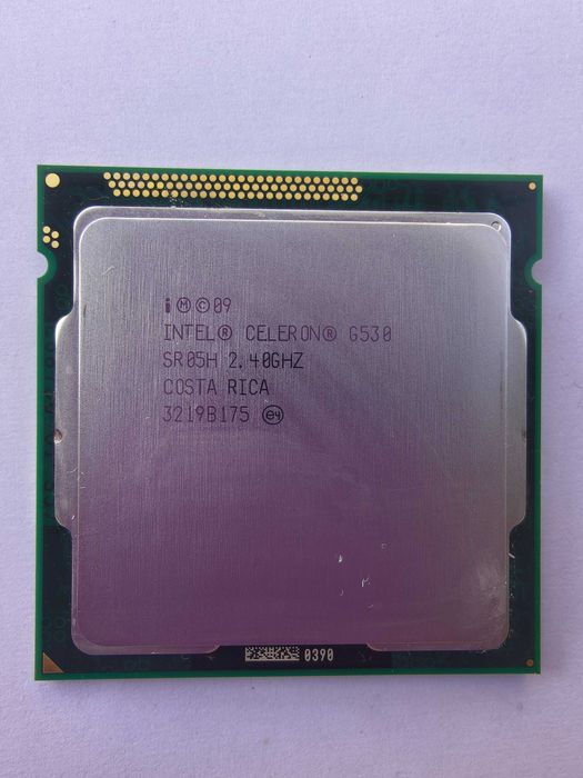 Intel Celeron G530 • 2.4 GHz • LGA1155 • Impecabil • Ideal Office • Consum redus •Fără cooler