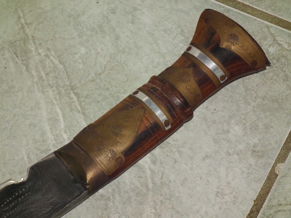 Cutit maceta Kukri nepalez cutit Gurkha masiv lama gravatá teacá nr.6