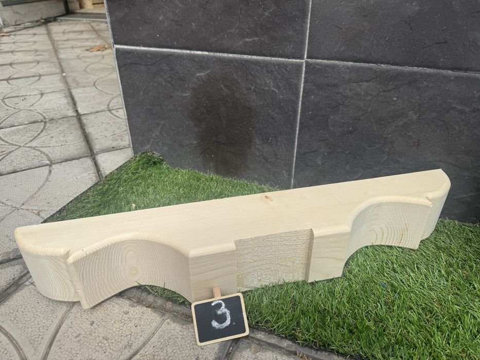 Дървени капители и конзолки за навеси и барбекюта