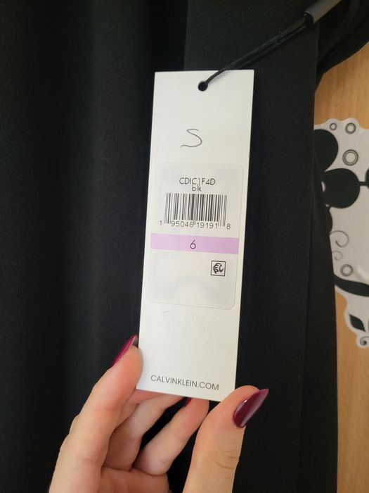 Rochie neagra Calvin Klein