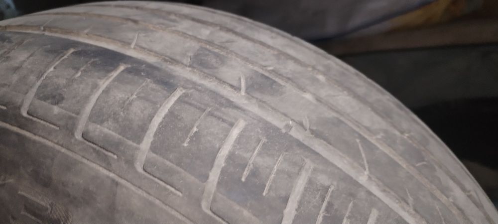 Шины летние две БУ. Пара Китай joyroad