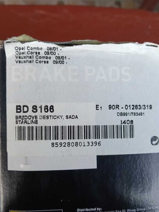 Vând plăcuțe de frână pentru Opel Astra H 1.7 cdti Z17DTL 80 cai