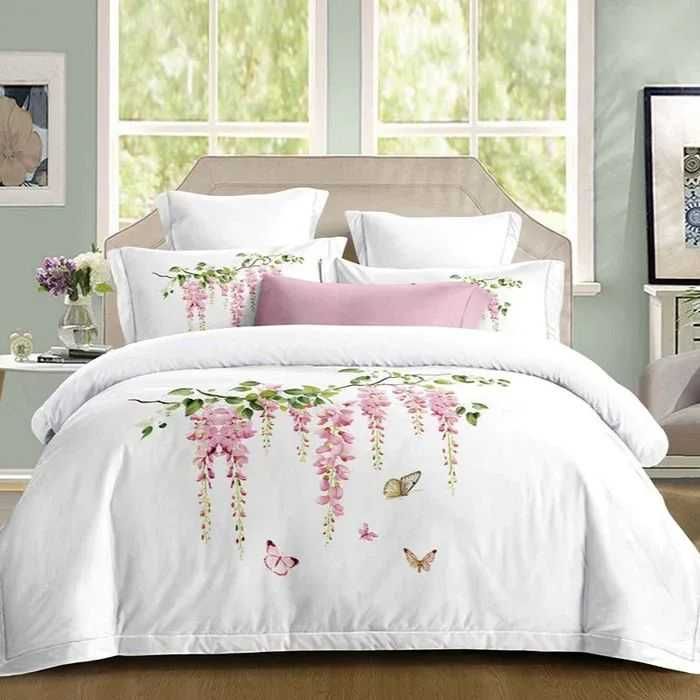 Premium серия, долен чаршаф с ластик, 100% памук 1 бр. х плик за завивка 200 x 230 cm 1 бр. х долен чаршаф с ластик 180 x 200 cm + 25 cm + калъфки