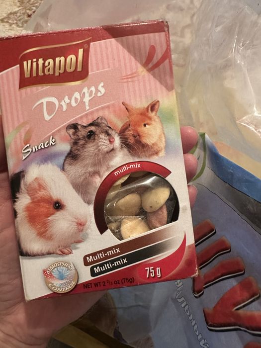 Хомикариум и вкусняшки