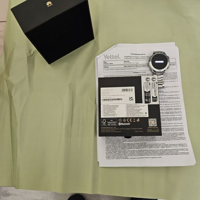 Смарт часовник, Нuawei watch Ultimate Green.