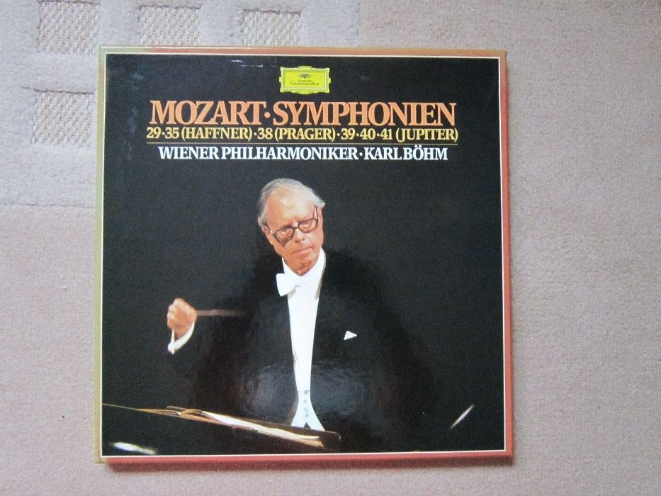 vinil rar Mozart -Karl Bohm, Jack Brymer, Harnoncourt Editii rare