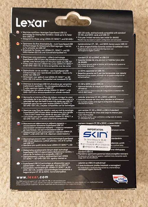 Lexar Professional Dual-Slot Reader