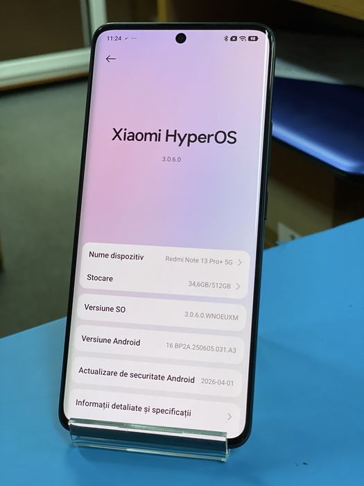 Redmi Note 13 Pro+ 5G 512GB, Garantie 12 luni | Lensun