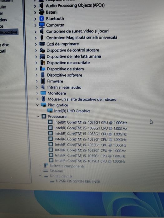 Laptop Acer / 15,6"/ i5 gen 10/ 4 GB RAM/ ssd 256 GB/