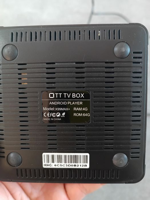 TV box/decodor tv Android x 99 max , decodat si configurat