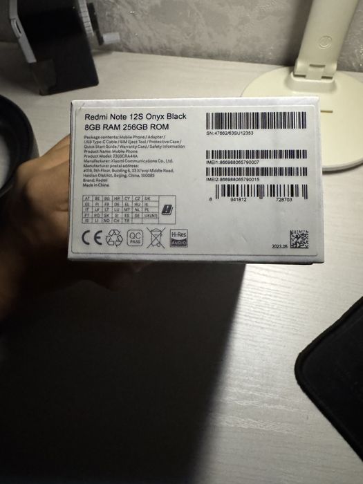 Redmi Note 12S 8/256 gb