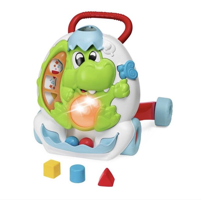 Ходунки-каталка Chicco Dino Walker 2 в 1 | Новый | Оригинал Италия