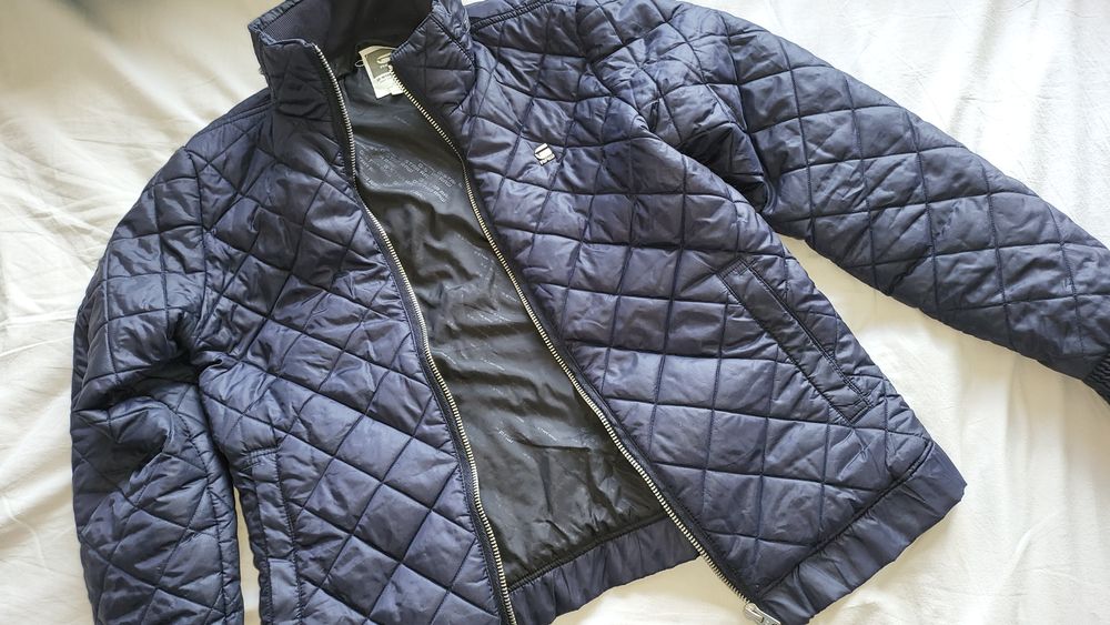 G-star ,size L, тъмно син цвят ново оригинално яке - 200лв