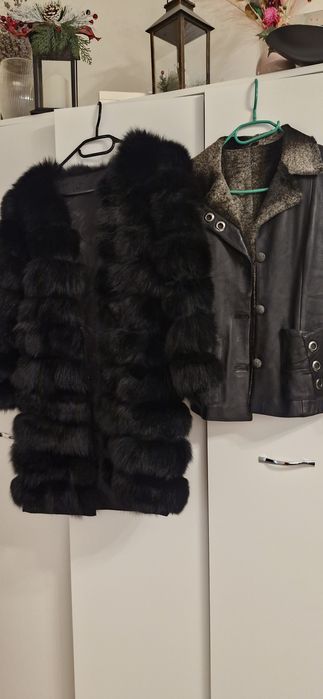 Haina blană neagra 3 în 1