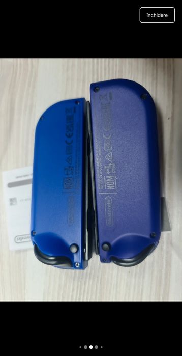 Set 2 joycons Nintendo Switch,  Zelda, noi,albastru/mov