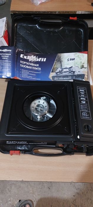 Портативная, походная газовая плита, горелка