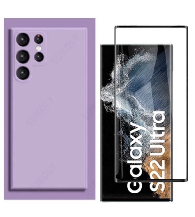 Husa Samsung S23/S24/S25/S26/Plus/Ultra Compac +Folie Sticla Silicon Plexi