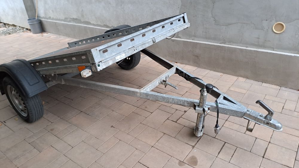 Remorcă ATV basculabilă 2,4x1.25m util