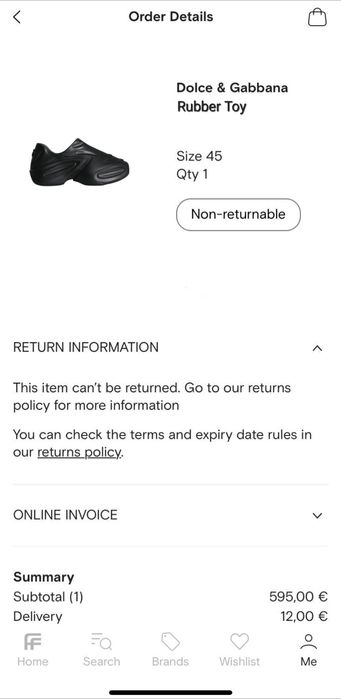 Sneakersi Dolce & Gabbana Foam Originali marime 45 ca noi!