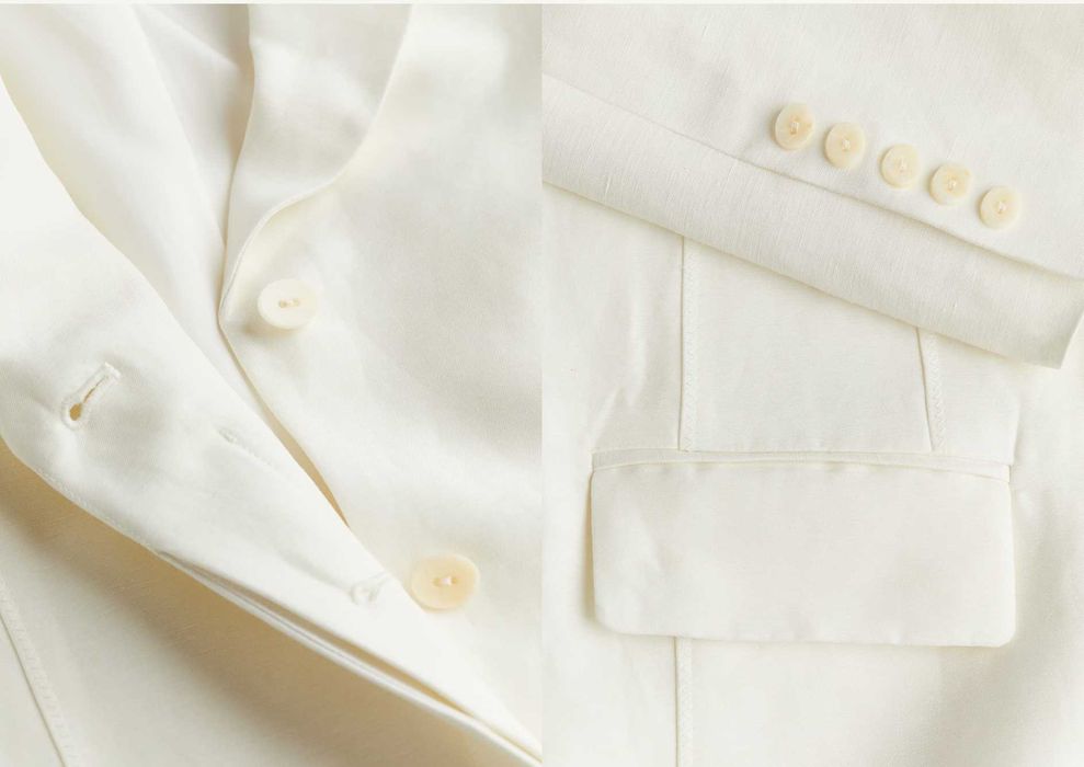 Новый пиджак H&M, лен, размер L (52/54)