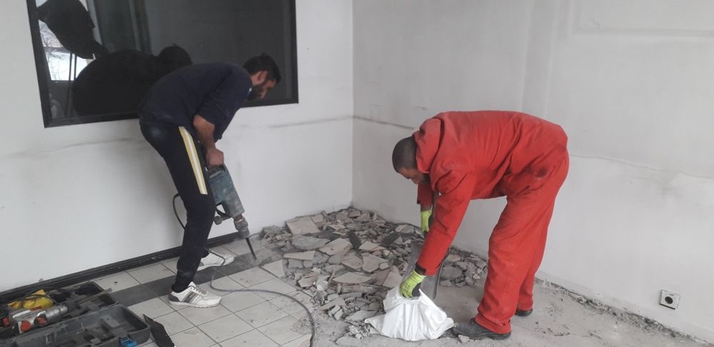 Транспортни и хамалски услуги кърти,чисти и извозва