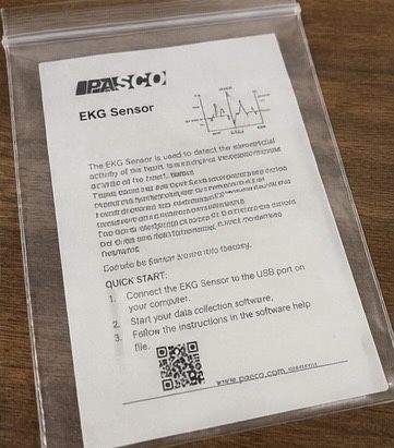 PASCO EKG Sensor (датчик ЭКГ, PASPORT)