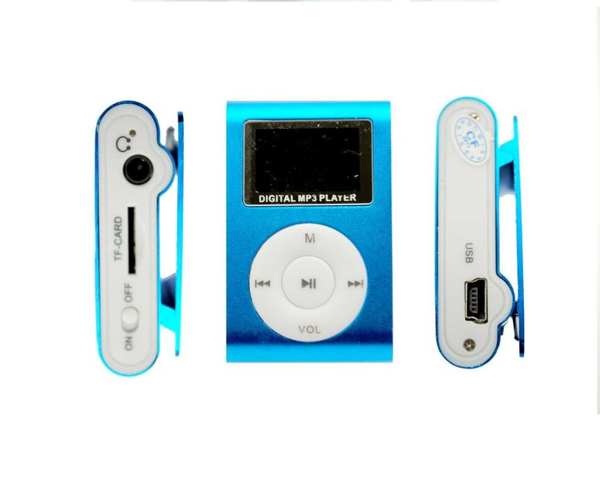 Мини Mp3 Player плеър Lcd Дисплей, алуминиев корпус, до 32GB Sd карта