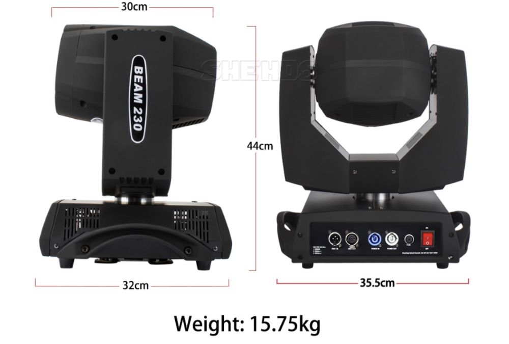 PROMOTIE! Moving Head Beam 7R 230 SHEHDS club formatie lumini SIGILATE