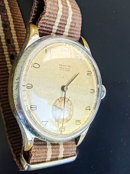 Ceas Provita Prazision Jumbo - 38 mm-Funcționează Impecabil!