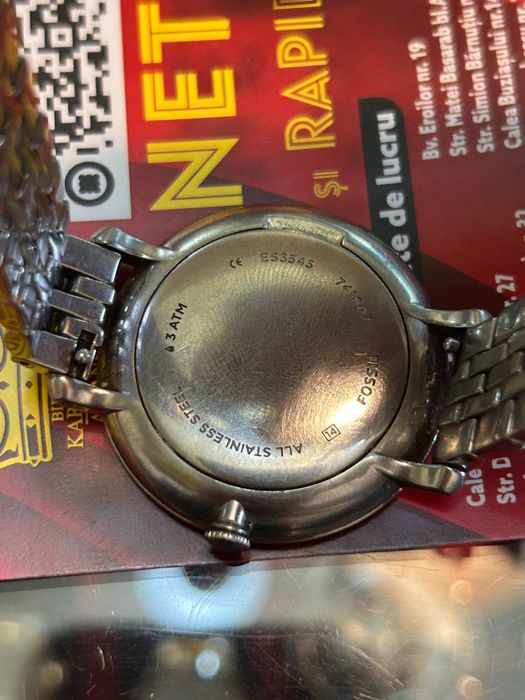 Ceas Fossil ES3545 Amanet BKG