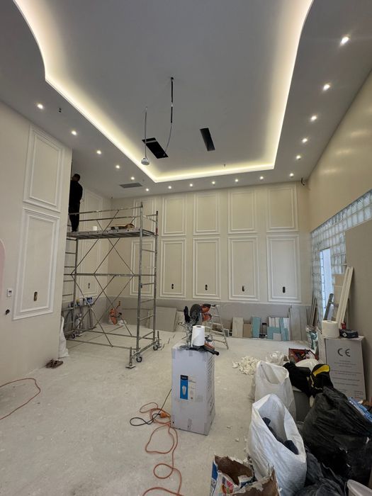 Montaj profil decorativ