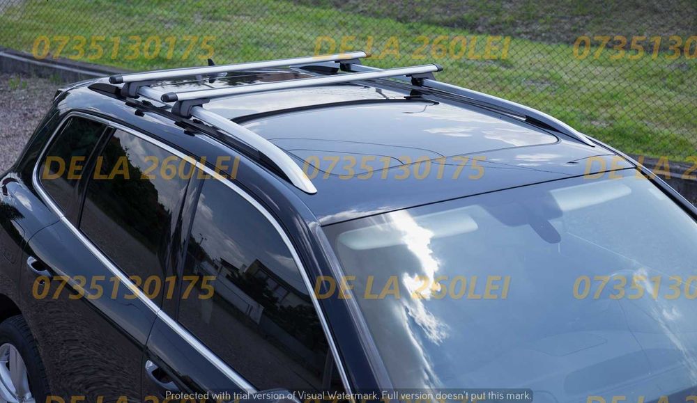 Bare portbagaj VW Touareg Tiguan Touran Sharan Passat Golf ALUMINIU