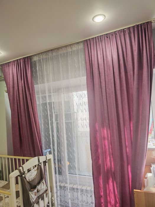 Продам занавеску с тюлем