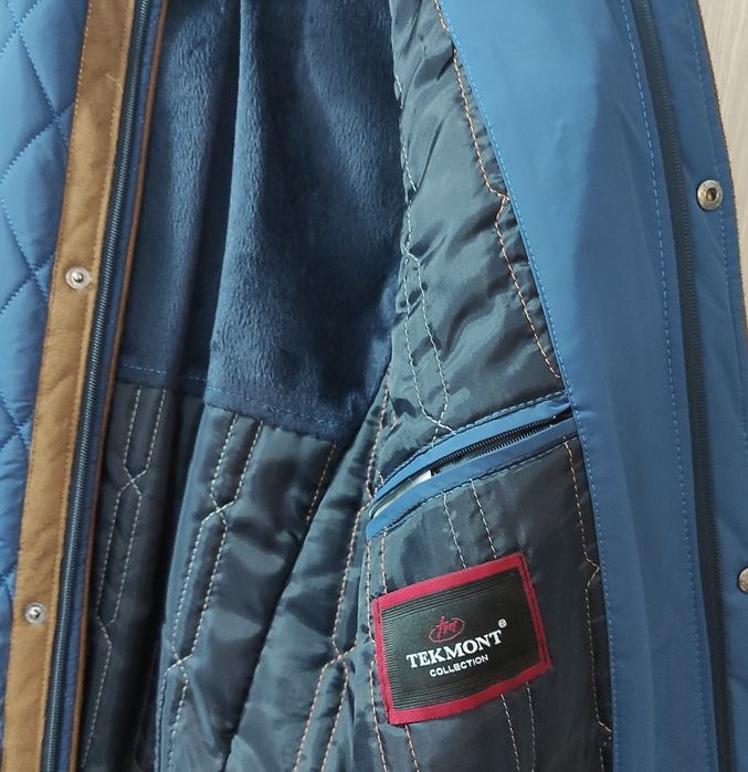 Geacă albastră bărbați