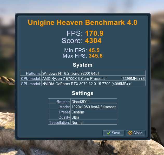 Видеокарта Asus STRIX RTX 3070
