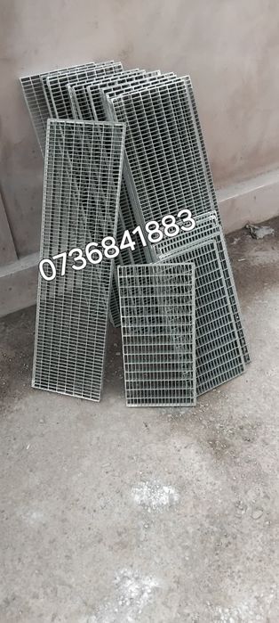 Trepte Metalice Zincate 80x23
