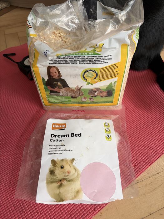 Cusca hamster + accesorii