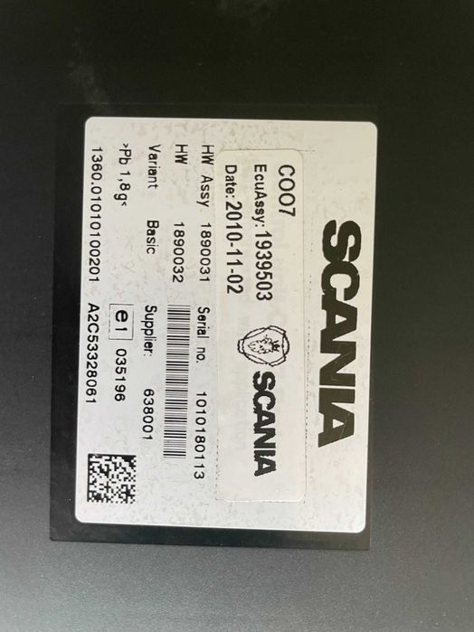 Calculator COORDONATOR Scania COO7 Basic sau Extended orice cod!