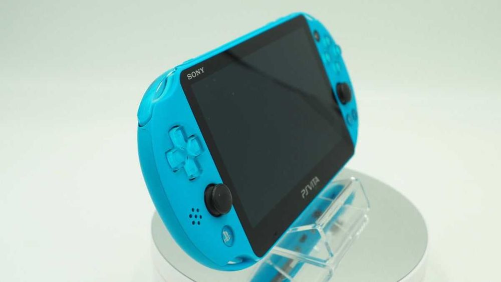 Sony PlayStation Vita 2000 Aqua Blue Japan Premium – Modată, 128GB