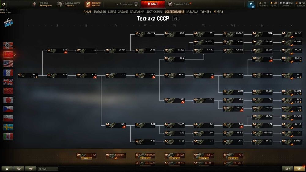 Продается аккаунт WOT, евросервер